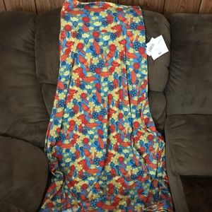 NWT LulaRoe Maxi skirt